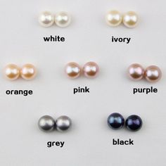 The ring is made of real freshwater pearls and sterling silver.Item No: RIN024-1Item: genuine freshwater pearl ringPearl size:9-10Pearl shape:button near roundPearl color: ivory white,white,orange pink,pink,purple, grey,blackPearl skin: cleanPearl luster: goodPearl quality: AAAMetal: sterling silver 925Ring size:suitable fingure size from US4 to US10, open ring,size adjustablePacking: fancy gift box Cheap Hypoallergenic Pearl Jewelry, Butterly Rings, Sister Ring, Pearl Promise Rings, Floating Earrings, Pearl Jewlery, Button Pearl Earrings, Double Pearl Earrings, Small Pearl Earrings