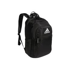 adidas-Excel 7 Backpack Carry everything you need in sleek style with the Excel 7 backpack from adidas. Featuring LoadSpring shoulder straps to help ease the weight and a 16" interior laptop sleeve to carry your tech securely. Sleek Fashion, Black Backpack, Laptop Sleeves, Carry On, Laptop, Adidas, Backpacks, Handbags, Black