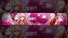 Twitch Banners Anime, Anime Youtube Banner 1024 X 576 Pixels, 1024 X 576 Youtube Banner Anime, Anime Yt Banner, Twitch Banner Anime, Anime Banners, Book Design Templates, Anime Banner, Bride Entry