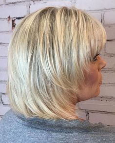 Medium Straight Feathered Blonde Shag Medium Shaggy Hairstyles, Shaggy Hairstyles, Pearl Blonde, Hair Over 50, Short Shag Haircuts, Shaggy Hair, Short Shag Hairstyles, Bob Hairstyles For Fine Hair