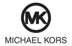 the michael kors logo on a white background