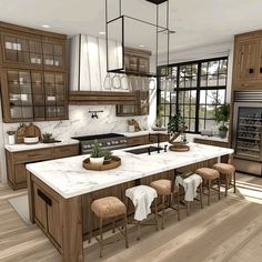 Big Kitchen Ideas, Bloxburg Decor, House Decorating Ideas Apartments, Small House Layout, Tiny House Layout, Diy House Plans, House Floor Design, Bloxburg Ideas, Casas The Sims 4