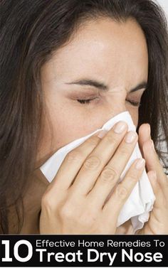 If you want to treat dry nose and relieve your symptoms, try these natural remedies. From humidifiers to steam therapy, there are many ways to treat a dry nose. Dry Nose Remedy, Dry Sinuses, Stuffy Nose Remedy, Itchy Nose, Dry Nose, Nose Bleeds, Allergy Remedies, Chest Congestion