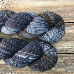 Fjord Hand Painted Yarn, Purple Rain, Aquamarine Blue, Main Colors, Hand Painted