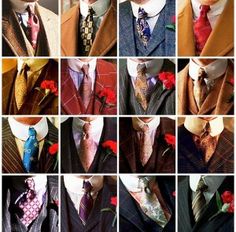 1920s mesn ties 20s Men, Mens Dress Hats, Suit Guide, 1920s Men, Dapper Dan, Mens Ties, Boardwalk Empire, Prom Dresses Vintage