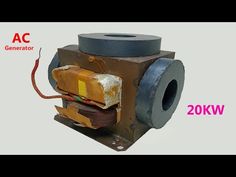 an electric motor is shown with the words ac generator on it's front side