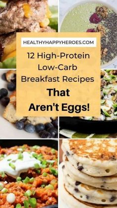 high protein low - carb breakfast recipes that aren't eggs