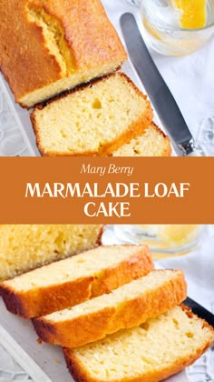 Mary Berry Marmalade Loaf Cake Marmalade Cake Recipes, Orange Marmalade Cake, Marmalade Cake, England Food, British Cooking, Cake Loaf