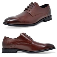 New Men’s Lace-Up Genuine Leather Dress Shoes Oxfords Color: Dark Brown Features: Genuine Leather Heel Height Approx 1” Wooden Heel Cushioned Footbed Lace-Up Oxfords Burnished Toe Effect Soft Round Toe Design You Will Love The Clean Classy Design Of These Shoes! @Alexambrands Alexam Alexam-Dbrown1 Flat Abs Workout, Womens Hiking Shoes, Toes Designs, Classy Design, Women Flats, Leather Dress Shoes, Wooden Heel, Leather Dresses, Shoes Color