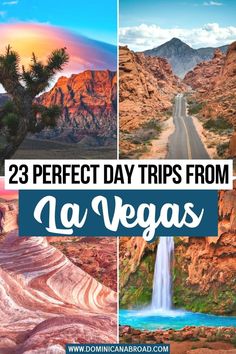 23 Perfect Day Trips from Las Vegas Day Trips From Las Vegas, Usa Travel Guide, Las Vegas Trip, Perfect Itinerary