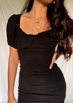 Hudson Ruched Mini Dress Aesthetic Dream, Mini Dres, Ruched Mini Dress, Small Tops, Dream Wardrobe, Jumpsuit Dress, Off Shoulder Dress, Little Black Dress, Spandex