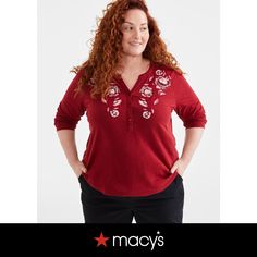 in stock Henley Top, Plus Size Shirts, Plus Size Outfits, Shirts Tops, In Store, Pick Up, Buy Online, Plus Size, Clothes For Women