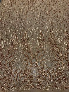 Frances GOLD Vines and Leaves Sequins on Mesh Lace Fabric by the Yard - 10153 Gold Lace Fabric, Skater Outfit, The Archivist, Dance Project, Gold Gown, Formal Wear Dresses, Materials Fabric, Material Textures, Faux Fur Fabric