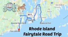 the rhode island fairy tale road trip map