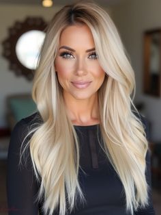 Winter is the perfect time to refresh your hairstyle with sleek, polished looks that bring sophistication and warmth to your style. From shimmering si... Sofisticated Hairstyles, Bright Winter Blonde Hair, Winter Blonde Hair, Skincare Favorites, Winter Blonde, Mom Haircuts, Neutral Blonde, Sleek Updo, Blonde Waves