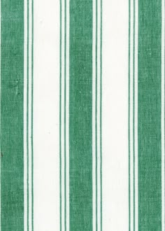 a green and white striped fabric