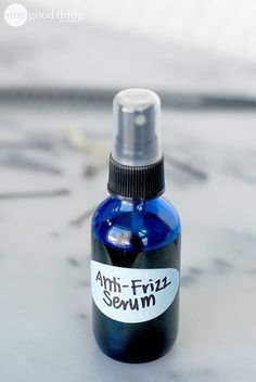 Homemade Hair Serum, Homemade Serum, Diy Hair Serum, Silky Soft Hair, Serum Recipe, Hair Ingredients, Anti Frizz Serum, Hair Without Heat, Homemade Hair