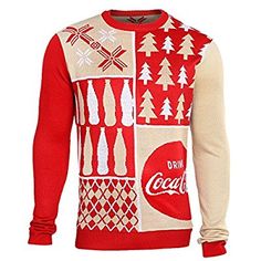 Coca Cola Ad, Coca Cola Bottles, Buy Sweaters, Kenny Chesney, Holiday Sweater, Sweater Making, Print Sweatshirt, Wool Blend Sweater, Ugly Sweater