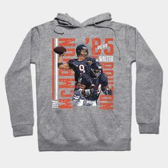 Jim McMahon & Walter Payton Chicago Duo -- Choose from our vast selection of hoodies to match with your favorite design to make the perfect custom graphic hoodie. Pick your favorite: Classic, Lightweight, Classic Zip or Lightweight Zip. Customize your color! For men and women. Jim Mcmahon, Super Bowl Football, Walter Payton, Sport Football, Hoodies Design, American Football, Graphic Hoodie, Graphic Hoodies, The Selection