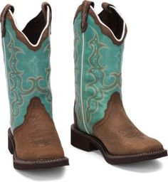 Justin Women's Raya Cowhide Gypsy Boots, 12 in. Height