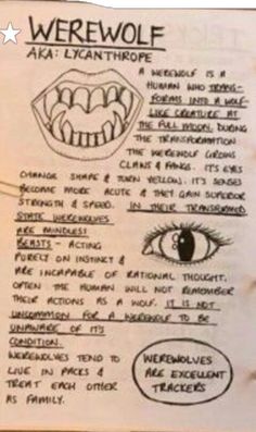 an open notebook with instructions on how to draw a creepy mouth and teeth for halloween