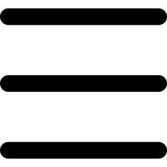 three horizontal lines are shown in black against a white background