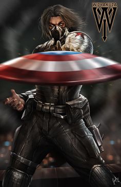 an image of captain america holding the shield