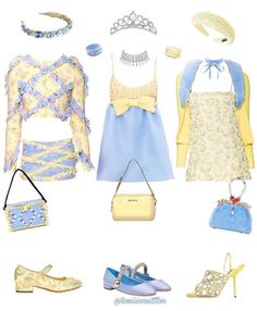 Hollister Style, Yellow Clothes, Preformance Outfits, Casual Day Dresses, Performance Outfits, Kpop Fashion Outfits, Aesthetic Outfit, Ever After High, Kpop Outfits