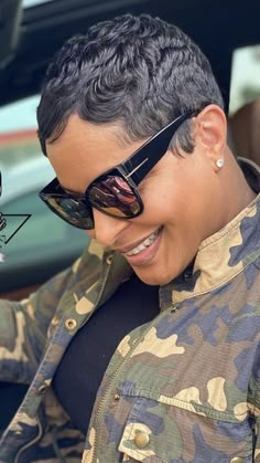 Eve Fashion, Black Women Short Hairstyles, Sassy Haircuts, Natural Hair Cuts, Natural Hair Short Cuts, Cut Life