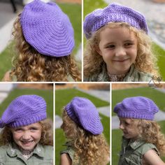 Easy Crochet Beret Stunning Free Pattern - Winding Road Crochet Crochet Beret Free Pattern Easy, Knit Beret Free Pattern, Beret Crochet Pattern Free, Crochet Beret Free Pattern, Crochet Beret Pattern, Winding Road Crochet, Crochet Flower Squares, Beret Pattern, Yarn Creations