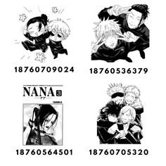 an image of the characters in naruta's avatars and their names