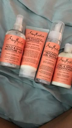 Shea Moisture Products Curls, Curly Products For Natural Hair, Shea Moisture Products Curls Routine, 3b Hair Products, Shea Moisture Curly Hair, Good Products For Curly Hair, Curl Hair Routine