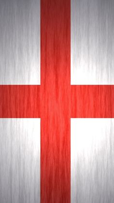 the flag of england is shown in red, white and grey colors with a silver background