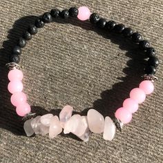 Perfect Gift ! Handmade. Customizable With Healing Beads And Gemstones And Charms. Roll On Customized Essential Oil Blend Included For Bracelets Made With Lava Beads. Healing Beads, Lava Bracelet, Lava Beads, Essential Oil Blend, Lava Bead, Healing Bracelets, Bracelets Jewelry, Gift Handmade, Pink Crystal