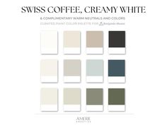 the color scheme for swiss coffee creamy white and compliment warm neutrals are available