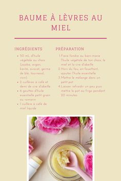 Un DIY facile à réaliser : le baume à lèvres au miel Natural Skincare Recipes, Diy Body Care, Diy Body, Skin Care Brands, Skin Routine, Skin Care Recipes, Green Life, Beauty Box, Vaseline