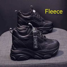 Product information: Size: 34, 35, 36, 37, 38, 39, 40 Sole material: TPR Popular elements: hollow out Style: toe Holder Shoe Upper material: Mesh Midsole material: Plastic Applicable Gender: Male Function: keep warm Size: Packing list: Shoes*1Pair Product Image: Platform Casual Shoes, Casual Shoes Black, Velvet Fashion, Casual Shoes Women, Shoes Black, Womens Fashion Casual, Keep Warm, Fashion Casual, Black Shoes