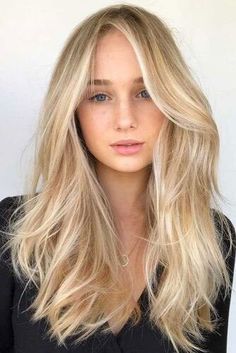 Baby Blonde Warm Blonde Hair, Neutral Blonde, Light Blonde Hair, Balayage Blonde, Blonde Hair Inspiration, Blonde Hair Shades, Blonde Hair Looks, Round Face Haircuts, Hair Shades