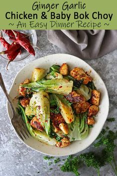 Boc Choy Chicken, Chicken And Baby Book Choy, Chicken Bokchoy Stirfry Keto, Chicken & Bokchoy, You Choy Recipe, Baby Bokchoy Asian, Chicken Rice Bokchoy, Chicken Bokchoy Stirfry With Noodles, Bock Choy Recipes Chicken