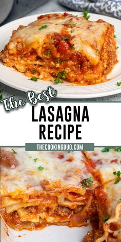 the best lasagna recipe with cheese and sauce