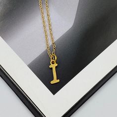 "❤️Deliver gifts on time with our recommended ship-by dates.❤️ - 16 DEC USPS first class mail - 18 DEC USPS Priority mail - 20 DEC USPS Priority mail express This is a lovely dainty initial charm necklace. Measurements: Necklace length is 16\" long plus 2 inches extender chain for adjustment. Letter ~ 10 mm This necklace would be a PERFECT GIFT for you and your family and friends! Our jewelry comes beautifully packaged in a gift box!  Click here to see more Initial Personalized Necklaces: https://www.etsy.com/shop/GrigorevaK?ref=seller-platform-mcnav&section_id=41685443 Thank you for your visit! Dainty Initial Gold Necklace, Personalized Charm Necklace, Letter Necklace, Personalized Gift, Gold Necklace, Delicate Minimalist Necklace, Handmade Necklace  chain necklace chunky" Letter I Necklace, Initial Gold Necklace, Gold Necklace Delicate, I Necklace, Personalized Charm Necklace, Necklace Measurements, Personalized Gold Necklace, Citrine Earrings, Necklace Chunky