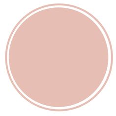 a pink circle with a white background