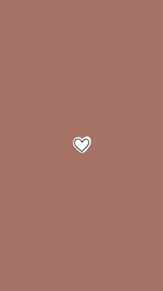 a white heart on a brown background with the word love written below it in black