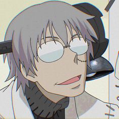 soul eater screencaps | Stein Stein Soul Eater Icon, Stein Soul Eater, Dr Stein, Soul X Maka, Profile Pics, Profile Pictures