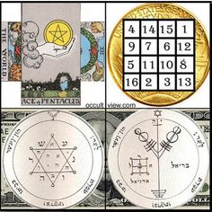 jupiter-money-talisman Magical Herbs Witchcraft, Talisman Symbols, Good Luck Spells, Seal Of Solomon, Sacred Science