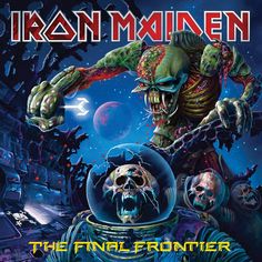 the cover art for iron maiden's album, the final frontier