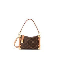 Side Trunk MM Monogram - Women - Handbags | LOUIS VUITTON ® Tas Louis Vuitton, Louis Vuitton Purses, Sac Louis Vuitton, Louis Vuitton Pallas, Louis Vuitton Trunk, Eco Bags, Louis Vuitton Purse, Trunk Bag, Monogram Handbag