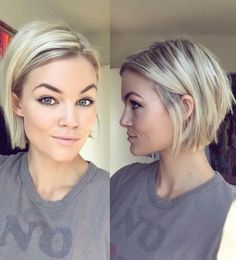 Short Straight Bob Hairstyles, Straight Bob Hairstyles, Bob Hairstyles For Fine Hair, Penteado Cabelo Curto, Haircuts For Fine Hair, Short Hairstyle, Short Bob Hairstyles, Hairstyles Haircuts, Short Hairstyles For Women