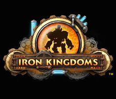 the logo for iron kingdom's video game