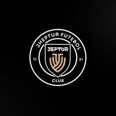 the logo for happur fulbo's club on a black background